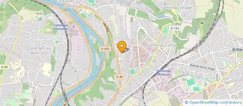 localisation de l'entreprise MONSIEUR OTHMANE AZIZI  FONTAINES-SUR-SAONE