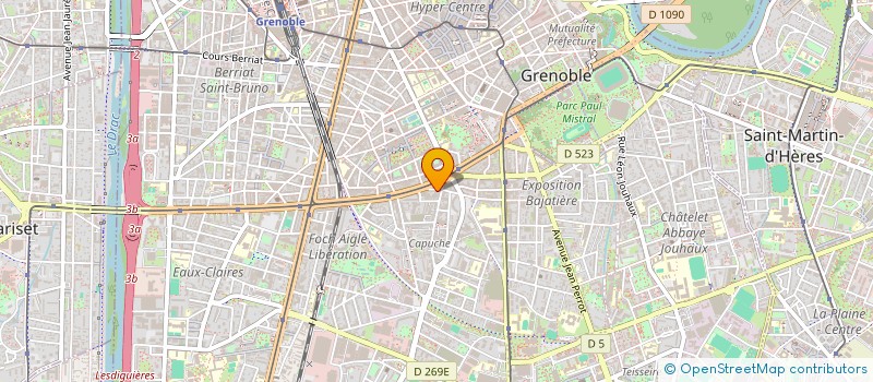 localisation de l'entreprise MONSIEUR OTHMANE BENZADA à GRENOBLE