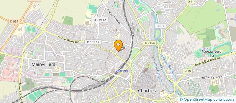 localisation de l'entreprise MONSIEUR OTHMANE BENZINA à CHARTRES