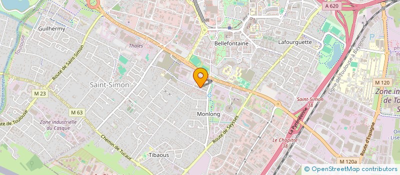 localisation de l'entreprise MONSIEUR OTHMANE BENZINE à TOULOUSE