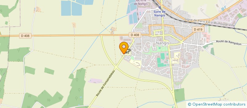 localisation de l'entreprise MONSIEUR OTHMANE BOUKERMA  NANGIS