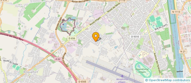 localisation de l'entreprise MONSIEUR OTHMANE CHAHDI  SAINTE BAZEILLE