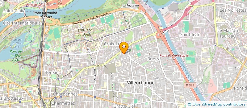 localisation de l'entreprise MONSIEUR OTHMANE EL MARDI  VILLEURBANNE