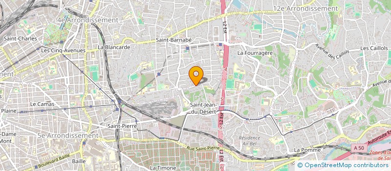 localisation de l'entreprise MONSIEUR OTHMANE GHELAM-ALLAH à MARSEILLE