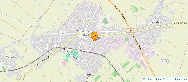 localisation de l'entreprise MONSIEUR OTHMANE KHALI  NEUVILLE-DE-POITOU