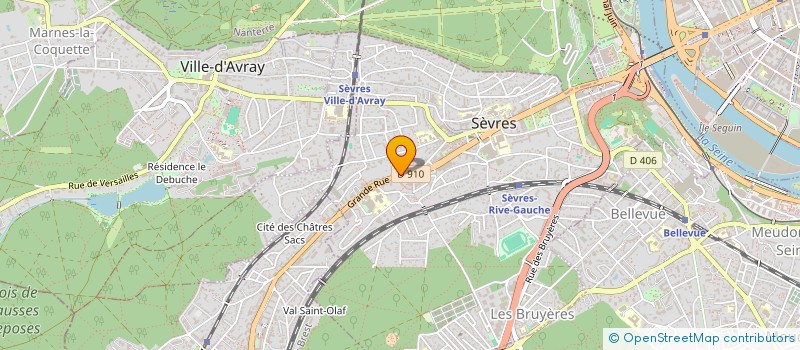 localisation de l'entreprise MONSIEUR OTHMANE LABBASSI à SEVRES