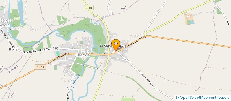 localisation de l'entreprise MONSIEUR OTHMANE LAHLOU  BOURGES