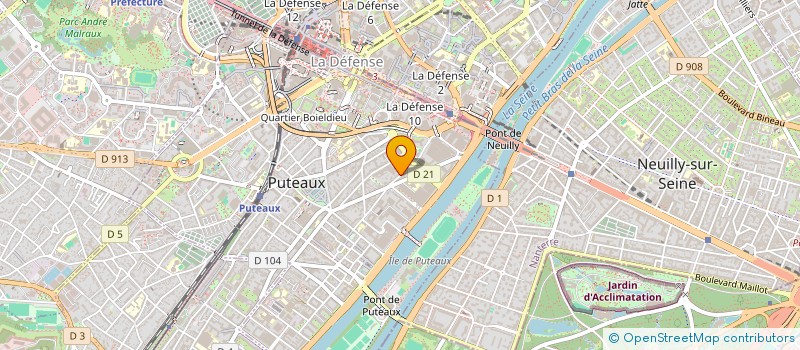 localisation de l'entreprise MONSIEUR OTHMANE LAMRINI  PUTEAUX