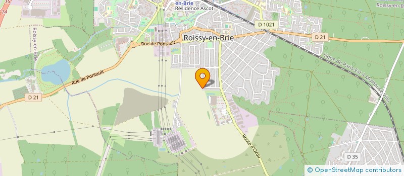 localisation de l'entreprise MONSIEUR OTHMANE MAROC  ROISSY-EN-BRIE