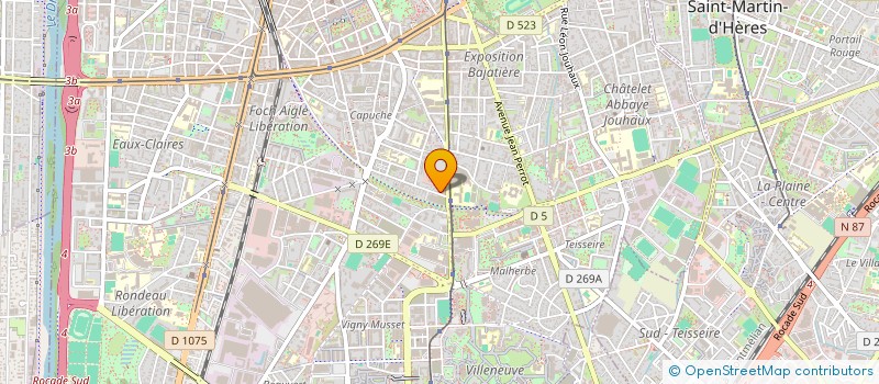 localisation de l'entreprise MONSIEUR OTHMANE MOUFADDAL à GRENOBLE