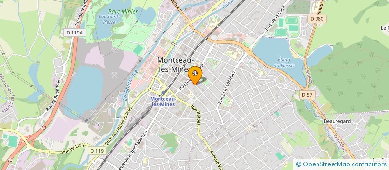 localisation de l'entreprise MONSIEUR OTHMANE OTHMANI  MONTCEAU-LES-MINES