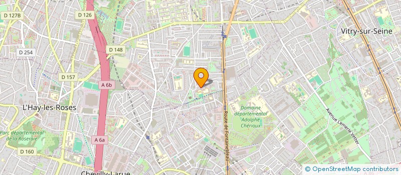 localisation de l'entreprise MONSIEUR OTHMANE ROUANE  VILLEJUIF