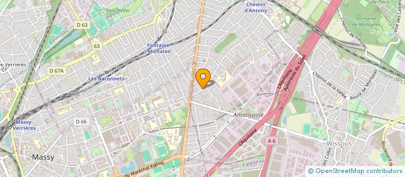 localisation de l'entreprise MONSIEUR OTHMANE SOUMARE à ANTONY