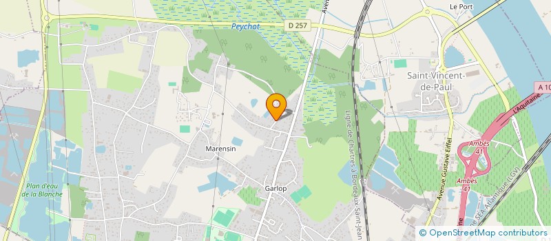 localisation de l'entreprise MONSIEUR OTILIO BLANCO HOMPANERA  AMBARES-ET-LAGRAVE