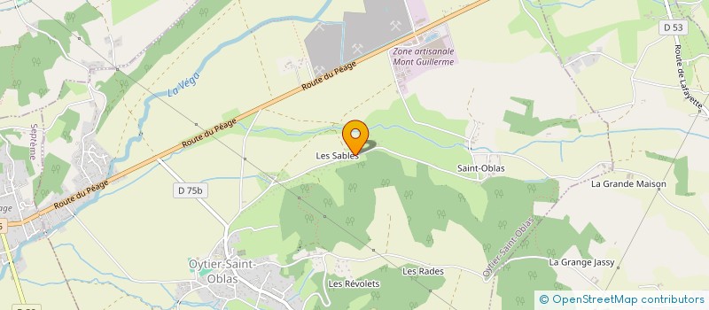 localisation de l'entreprise MONSIEUR OTMAN-ALEXANDRE ERROUDANI  OYTIER-SAINT-OBLAS