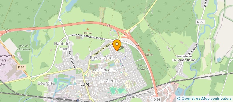 localisation de l'entreprise MONSIEUR OTMAN ALILOUI  LURE