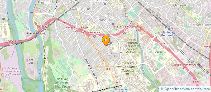 localisation de l'entreprise MONSIEUR OTMAN CHAOUI  HUNINGUE