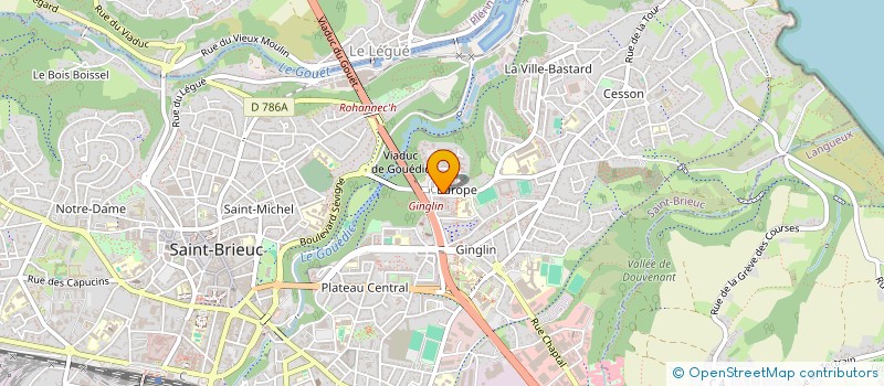 localisation de l'entreprise MONSIEUR OTMAN DAANOUN à SAINT-BRIEUC