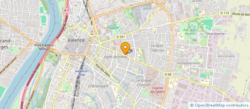 localisation de l'entreprise MONSIEUR OTMAN EL HACHIMI à VALENCE