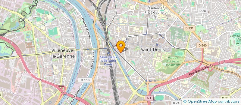 localisation de l'entreprise MONSIEUR OTMAN EL OUIZI  SAINT-DENIS