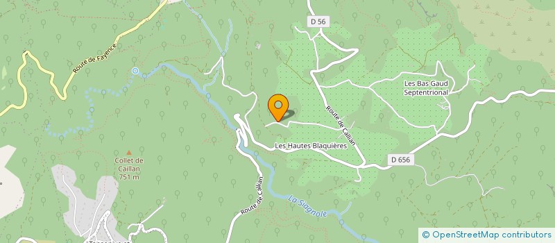 localisation de l'entreprise MONSIEUR OTMAN KHACHROUB  SEILLANS