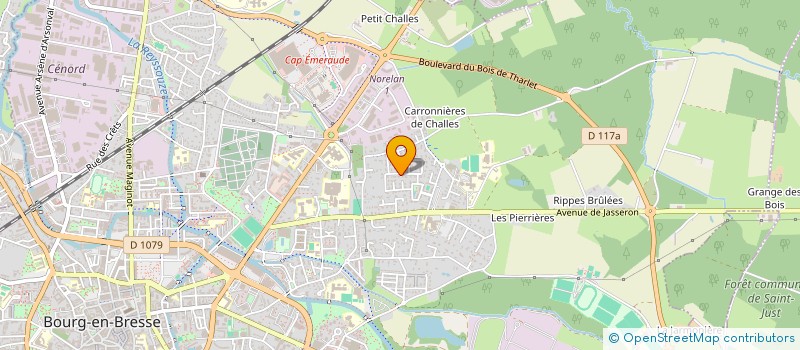 localisation de l'entreprise MONSIEUR OTMAN LAHMANATE  BOURG-EN-BRESSE