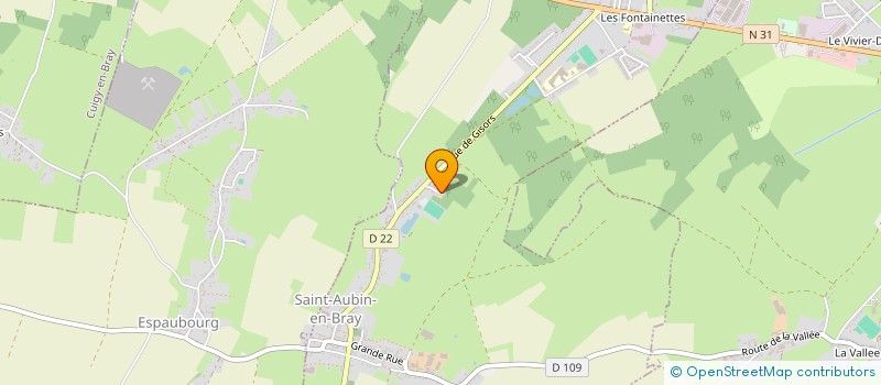 localisation de l'entreprise MONSIEUR OTMAN MACHHOUR HAMED  SAINT-AUBIN-EN-BRAY