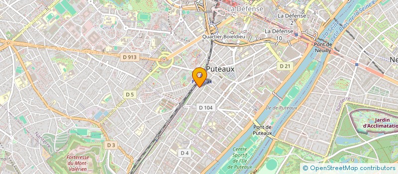 localisation de l'entreprise MONSIEUR OTMAN QRITA  PUTEAUX