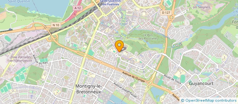 localisation de l'entreprise MONSIEUR OTMAN REDA  GUYANCOURT