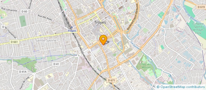 localisation de l'entreprise MONSIEUR OTMAN SALMI  TROYES