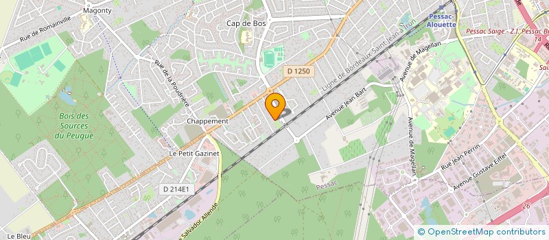 localisation de l'entreprise MONSIEUR OTMANE BARAKAT à PESSAC