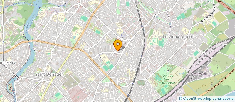 localisation de l'entreprise MONSIEUR OTMANE BENABDELLAH à NANTES