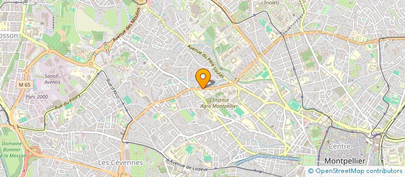 localisation de l'entreprise MONSIEUR OTMANE BENAMAR à MONTPELLIER