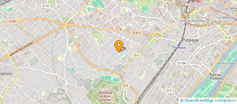 localisation de l'entreprise MONSIEUR OTMANE BENHAFID  NANTERRE