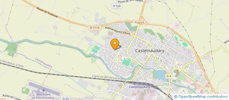 localisation de l'entreprise MONSIEUR OTMANE BENSERHIR  CASTELNAUDARY