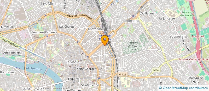 localisation de l'entreprise MONSIEUR OTMANE BOUCHAMA à TOULOUSE