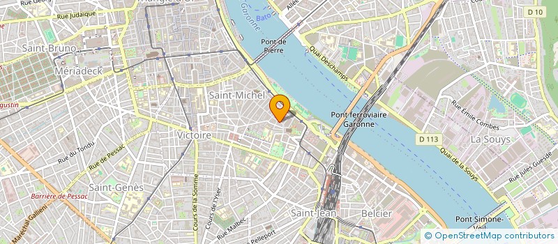 localisation de l'entreprise MONSIEUR OTMANE BOUKHARTA  BORDEAUX