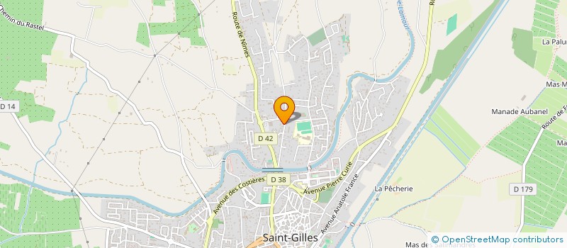 localisation de l'entreprise MONSIEUR OTMANE BOULATYAB  SAINT-GILLES