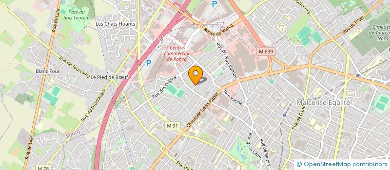 localisation de l'entreprise MONSIEUR OTMANE DENFER  TOURCOING