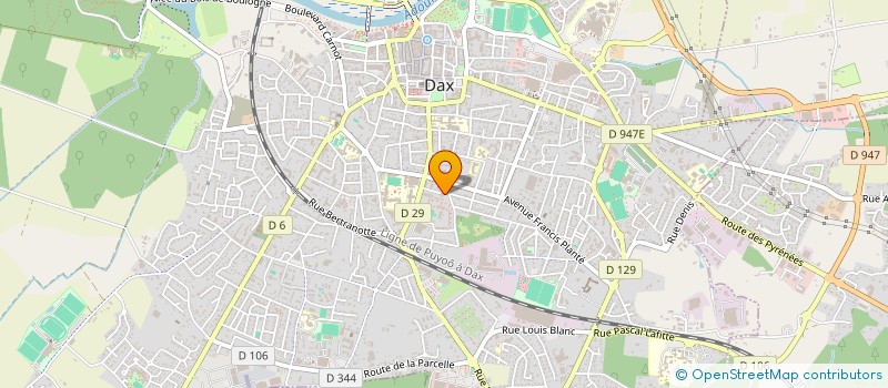 localisation de l'entreprise MONSIEUR OTMANE ESSAHEL  DAX