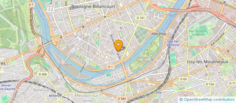 localisation de l'entreprise MONSIEUR OTMANE JAI à BOULOGNE-BILLANCOURT