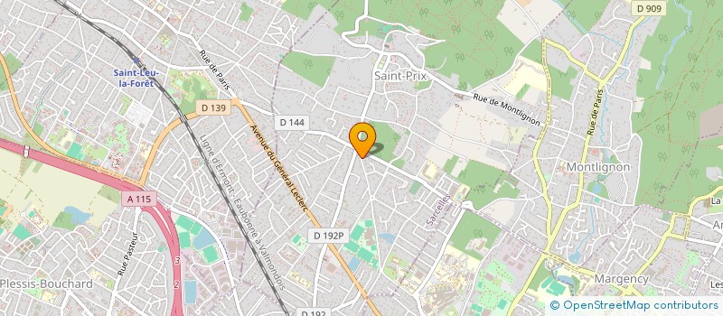 localisation de l'entreprise MONSIEUR OTONIEL RODRIGUES à SAINT-PRIX