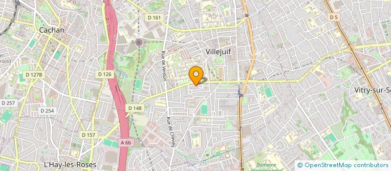 localisation de l'entreprise MONSIEUR OTOUROU DACOSTA à VILLEJUIF