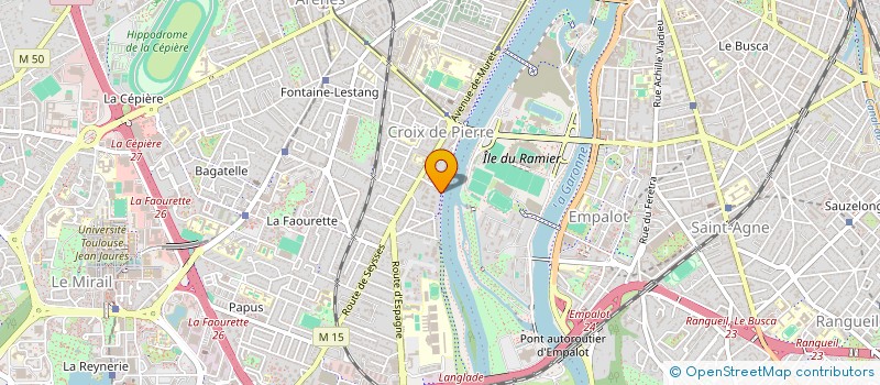 localisation de l'entreprise MONSIEUR OTROU GOBA à TOULOUSE