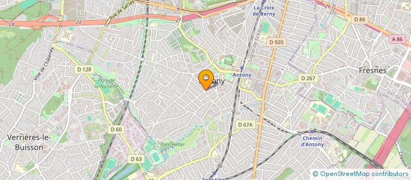 localisation de l'entreprise MONSIEUR OTTAVIO MARCELO à ANTONY