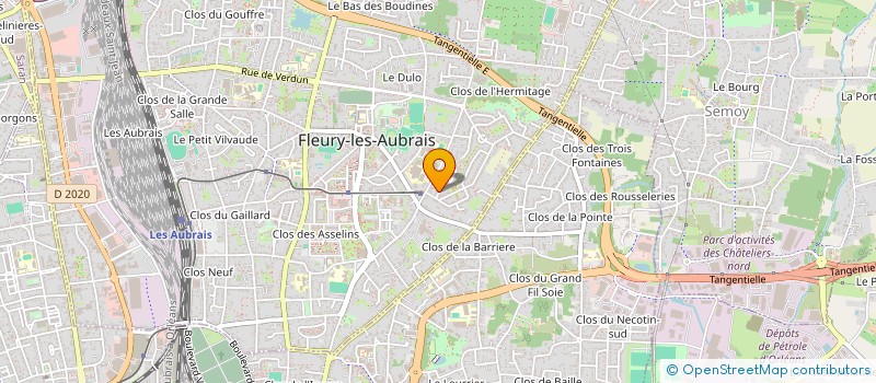 localisation de l'entreprise MONSIEUR OTTMANE ADIMI à FLEURY-LES-AUBRAIS
