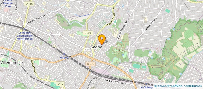 localisation de l'entreprise MONSIEUR OTTO FRIAS ARIAS  VILLEMOMBLE