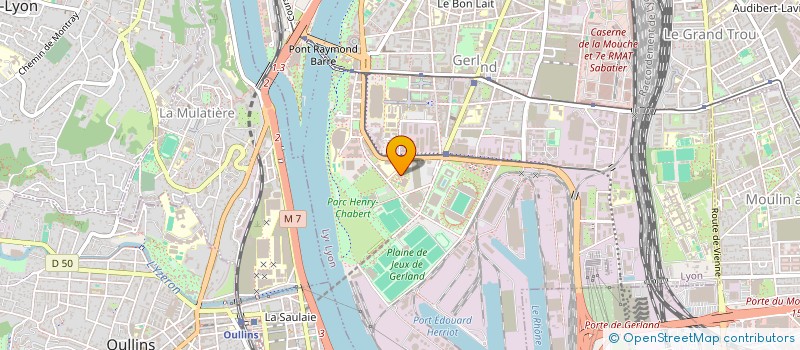 localisation de l'entreprise MONSIEUR OTTO JERNBERG SORENSEN  LYON