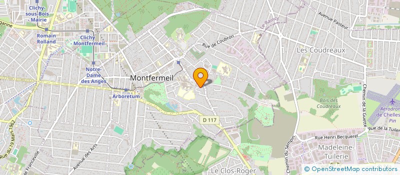 localisation de l'entreprise MONSIEUR OUADHEH ZEBENTOUT  MONTFERMEIL