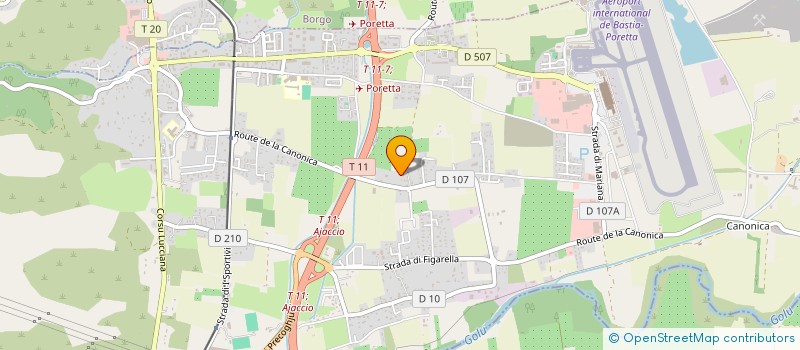 localisation de l'entreprise MONSIEUR OUADIA BOUMAAOUI  LUCCIANA